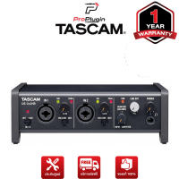 Tascam US-2x2HR  ออดิโออินเตอร์เฟส อุปกรณ์บันทึกเสียง โฮมสตูดิโอ 2-In/2-Out USB-C Audio interface รองรับ Mac Windows (ProPlugin)