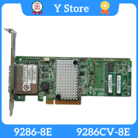 Y Store สำหรับ LSI 9286CV-8e 1GB Cache SAS PCI-E 6กิกะไบต์วินาที HBA RAID 9286-8e Card Fast Ship