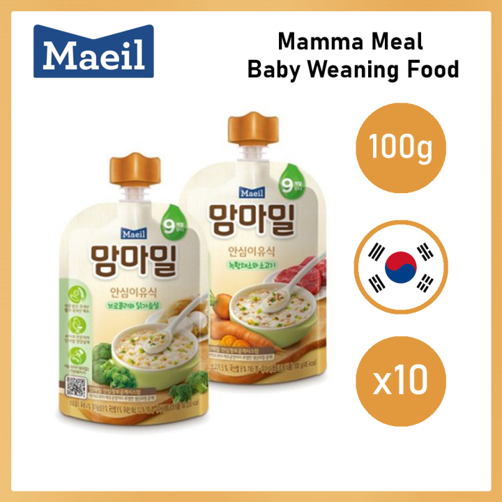 MAEIL Mamma Meal Baby Weaning Food (9months) / Baby Porridge Korean