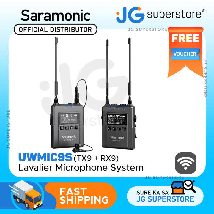 Saramonic UWMIC9S TX9 + RX9 Single Transmitter and Receiver Camera