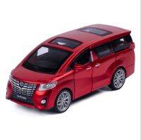 รถโตโยต้า Alphard พี่เลี้ยงเด็กของเล่นรูป Aar โมเดล6สำหรับเปิดประตูทำจากโลหะ Children39รถของเล่นของเล่นวันเกิด1: 32