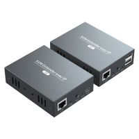 150เมตรขยาย HDM ผ่าน IP HDMI ตัวขยาย USB ผ่าน Cat6 Rj45อีเธอร์เน็ต HDMI เครือข่าย USB ผ่าน Utp/stp สนับสนุนแป้นพิมพ์เมาส์ USB