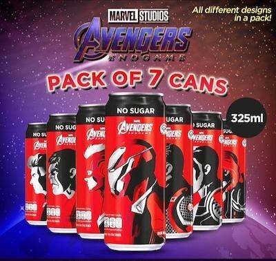 Marvel Avengers Coke Zero X 7 Designs! [Marvel Avengers End Game X Coca ...