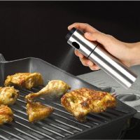 ☁✴ Stainless Steel Olive Pump Spray Bottle Oil Sprayer Oiler Pot BBQ Barbecue Cooking Tool Can Pot Cookware kitchen Tool