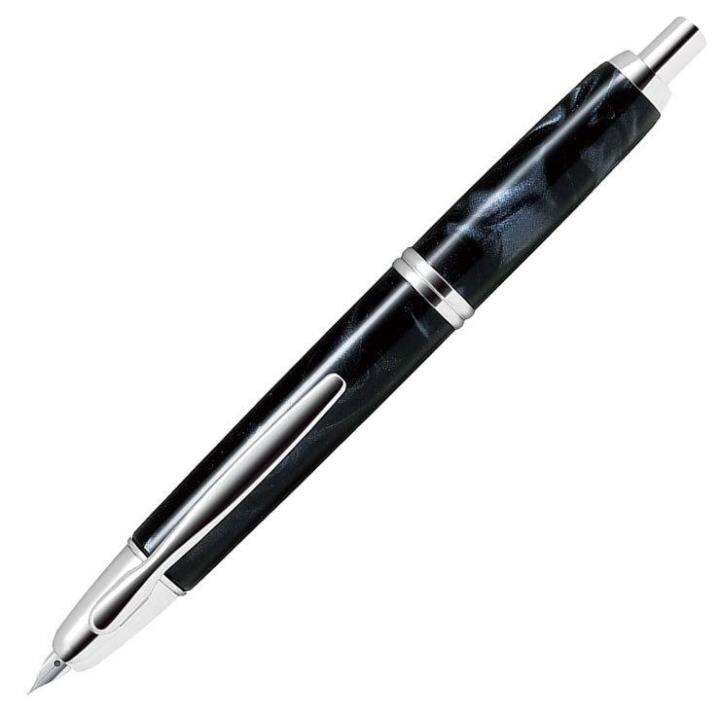 100-original-pilot-namiki-capless-se-retractable-fountain-pen-vanishing-point-fcse-3mr-18k-rhodium-finished-converter-con-40-marble-black-blue-green-red-orange-fine-medium-f-m-เรือจากญี่ปุ่น