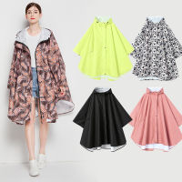 ซิป Hooded Rain Coat Cover Trench ผู้หญิงผู้ชายเสื้อกันฝนกันน้ำ Poncho เสื้อคลุม Raingear Chubasquaros Mujer Oversize