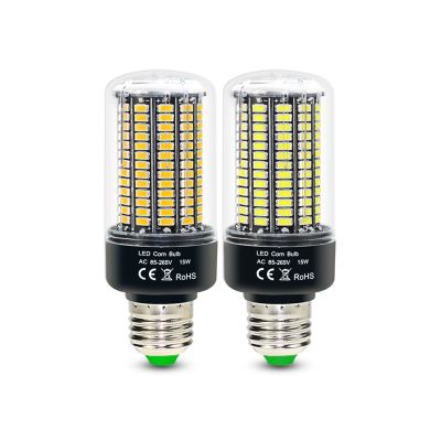 【❂Hot On Sale❂】 yanjina85828158 2ชิ้น/ล็อต Led หลอดไฟข้าวโพด Smd5736เปลวไฟไม่กระพริบสมาร์ทไอซี E27 E14โคมไฟ Led Ac85-265v 28 40 72 108 132 156 Leds Ampolletas ไฟ Led