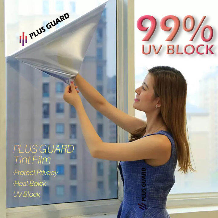 Daytime Privacy window tint film Mirror Reflect heat reject One Way