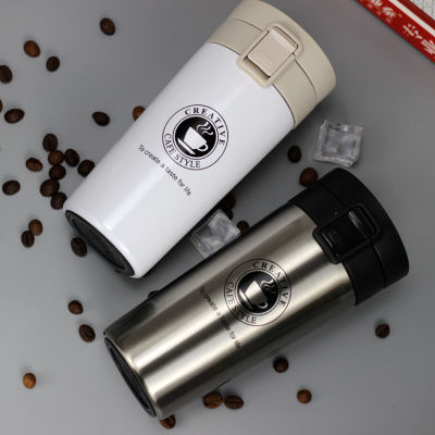 【CW】Coffee Mugs Leak-Proof Stainless Steel Travel Insulation Mug Thermos Tea Bottle Gradient Water BottleS Home Gadgets Thermos