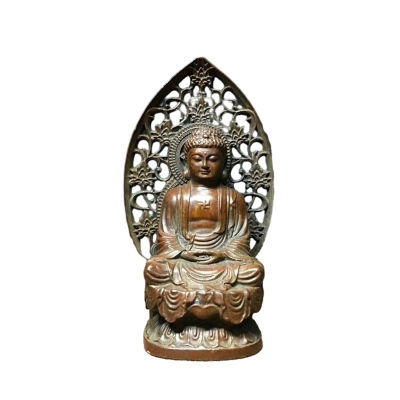 Home Decor ขนาดเล็ก Antiquated Buddha Figurine Room Decor Aesthetic รูปปั้นพุทธ Artcrafts Home Collection เครื่องประดับ ~