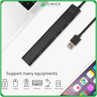 CLMXCA ตัวแยก USB ภายนอกความเร็วสูงระดับมืออาชีพ4/7พอร์ต LED แต่ละสวิทช์ไฟ USB ฮับ3.0