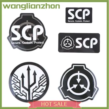 SCP Foundation/SCP Logo/scp logo/SCP foundation logo/Vinyl/Decal/Set