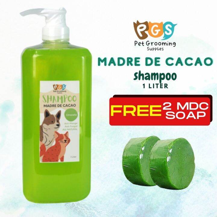 COD PET Shampoo Citronella Scent 1 Liter with Free 2 MDC Soap Shampoo
