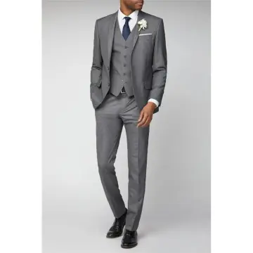 Mens gray vest and clearance pants set