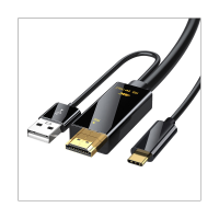 HDMI-เข้ากันได้กับ Typc C สายแปลงสัญญาณ4K 60HZ อะแดปเตอร์สำหรับกล่องพีซีทีวี Xbox PS4 PS5โปรเจ็คเตอร์แล็ปท็อป