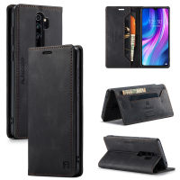 Redmi Note 8 Pro Wallet Case, WindCase Vintage Leather Flip Cover Stand Magnetic Closure Shockproof Protective Case for Xiaomi Redmi Note 8 Pro