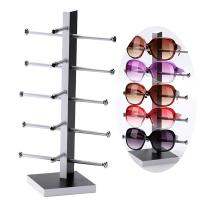 New Arrival Wood Display Stand For Sunglass 3D Glass 5 vice Glasses Display Stand Holder RackShelf Assembly Dropshipping