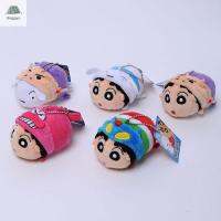 BAGGYS น่ารัก Kawaii กระเป๋า Crayon Shin-Chan ของเล่นนุ่มพวงกุญแจห้อยกระเป๋าตุ๊กตาการ์ตูน Shin-Chan จี้ตุ๊กตาพวงกุญแจอะนิเมะ