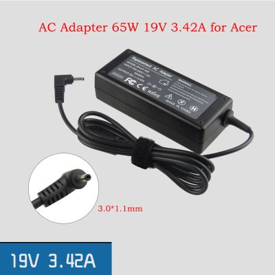 Laptop Power adapter 65W 19V3.42A for Acer Notebook Power Computer Charger 3.0x1.1MM Notbook Charging Device