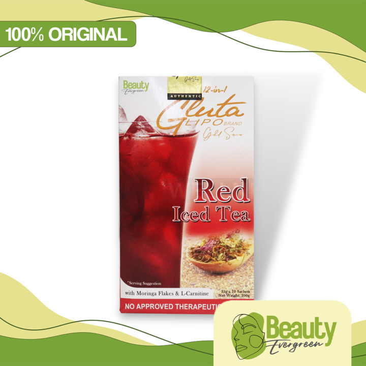 GLUTA LIPO GOLD SERIES RED ICED TEA Lazada PH