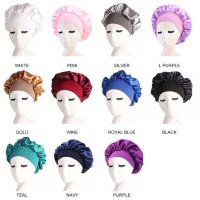 8Styles Silk Salon Bonnet Women Sleep Shower Cap Bath Towel Hair Dry Quick Elastic Hair Care Bonnet Head Wrap Hat Towels