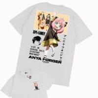 เสื้อยืด ANYA FORGER SPY X FAMILY V5 Kaos Anime HITAM เสื้อยืดคอตตอนฤดูร้อน เสื้อยืดลายฤดูร้อน S-5XL