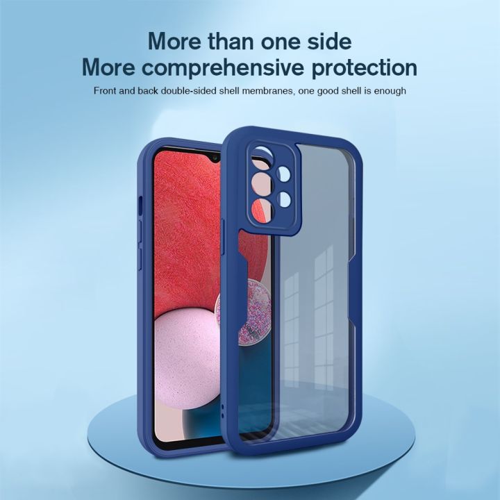 enjoy-electronic-front-back-transparent-phone-cover-for-samsung-galaxy-a13-4g-case-for-samsung-a-13-13a-samsun-a13-4g-360-full-cover-protect-case
