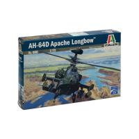 พลาสติก โมเดล ประกอบ italeri สเกล  1/72 AH - 64 D APACHE LONGBOW 	IT-0080