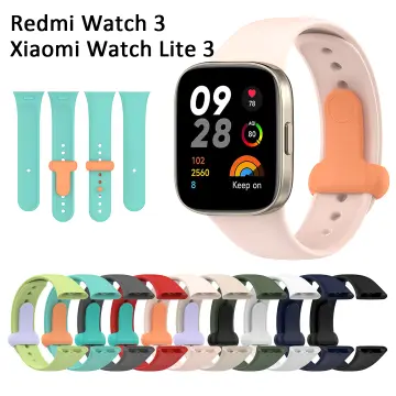 For Xiaomi Mi Watch Lite 3 / Redmi Watch 3 Silicone Sport Strap