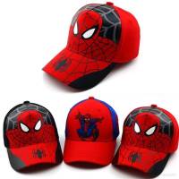 หมวกเบสบอล ผ้าฝ้าย ปักลาย Marvel Spiderman สไตล์ฮิปฮอป สําหรับเด็กผู้ชาย และเด็กผู้หญิง 22 ชิ้น