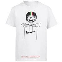 LYZH Vespa locomotive graphic t shirts VESPA motorcycle Harajuku Streetwear short-sleeved O-neck T-shirt Summer Mens clothing