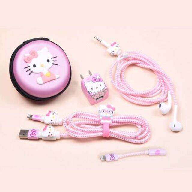 Hello kitty cord holder set Lazada PH