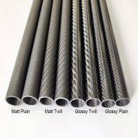 ‘；。】’ 1PCS 3K Carbon Fiber Tube Roll Wrapped Od5mm 6Mm 7Mm 8Mm 9Mm10mm Length 500Mm Glossy Matt  High Composite Hardness Material