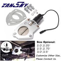 TANSKY 2 /2.25 /2.5 /2.75 /3 /3.5 Electric Exhaust Cutout Valve Remote Control Motor Kit For Ford Mustang GT 4.6L TK-BTCUT