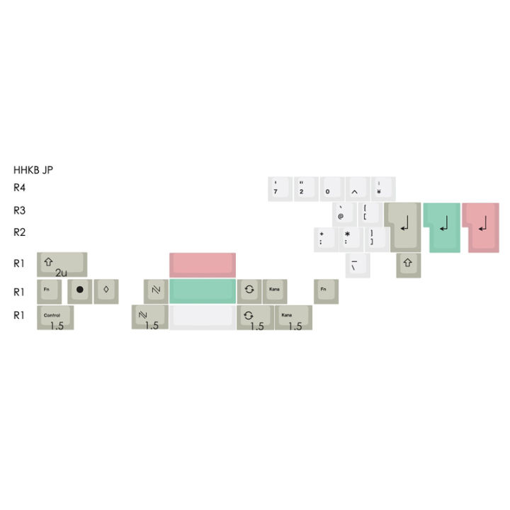 capacitive-keyboard-pbt-9009-keycaps-for-topre-fc660c-hhkb-numpad-mod-vim-6u-7u-spacebar-iso-kit-diy-keycaps-oem-version