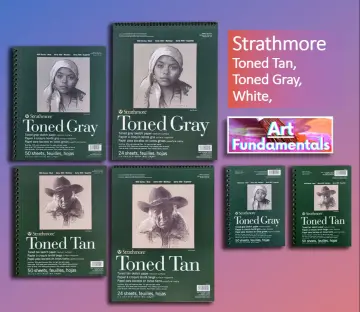 Strathmore : 400 Series : Hardbound Toned Tan Sketchbook : 118gsm