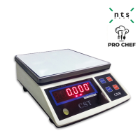 PRO CHEF เครื่องชั่งแบบตั้งโต๊ะ หน้าจอ LED ชั่งได้สูงสุด 3-30 กก.รุ่น PRC1-CDR