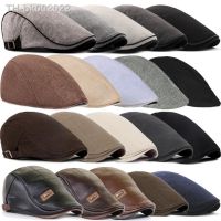 ✕ஐ 21 Types Men Berets 2021 Spring Autumn Winter Windproof Street Newsboy Beret Hat Retro England Hat Men Hats Peaked Painter Caps