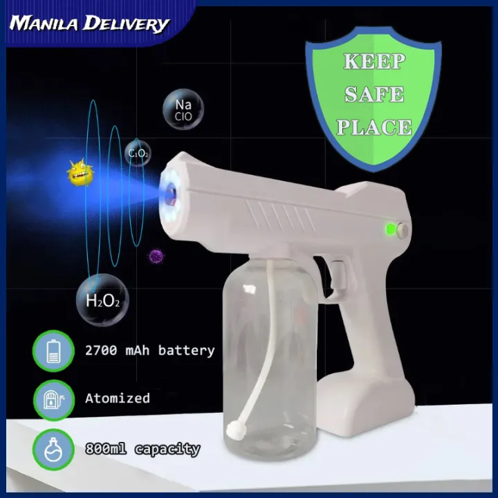 Original Fog Machine Disinfectant Spray Gun Fogging Sanitizer Atomizer ...