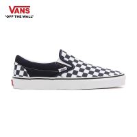 VANS รองเท้า Classic Slip-On - (Checkerboard) Parisian Night/True white [VN0A5JMHARY]