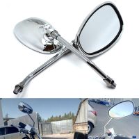 10mm Universal motorcycle rear view mirror oval rear view mirror For Yamaha MT-01 MT-03 MT-07 MT-09/SR/FZ-07 FZ-09 MT-10