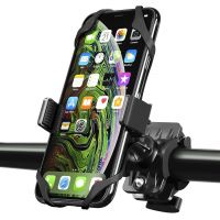 Universal Bike Bicycle Mobile Phone Holder Anti-Slip Motorcycle Handlebar Mount for iPhone X Xs Max Samsung Huawei Xiaomi Redmi