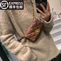 [RFE] Mini Small Bag Women Messenger Bag Rhombus Chain Small Bag Explosive Mobile Phone Bag High-end Sense Fragrant Style 19 Cover Bag