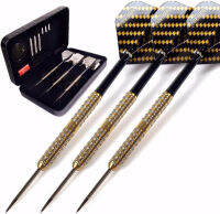 ‎CUESOUL CUESOUL Swift Series 22/24/26g Super Slim Tungsten Steel Tip Darts Set Golden 22 Grams