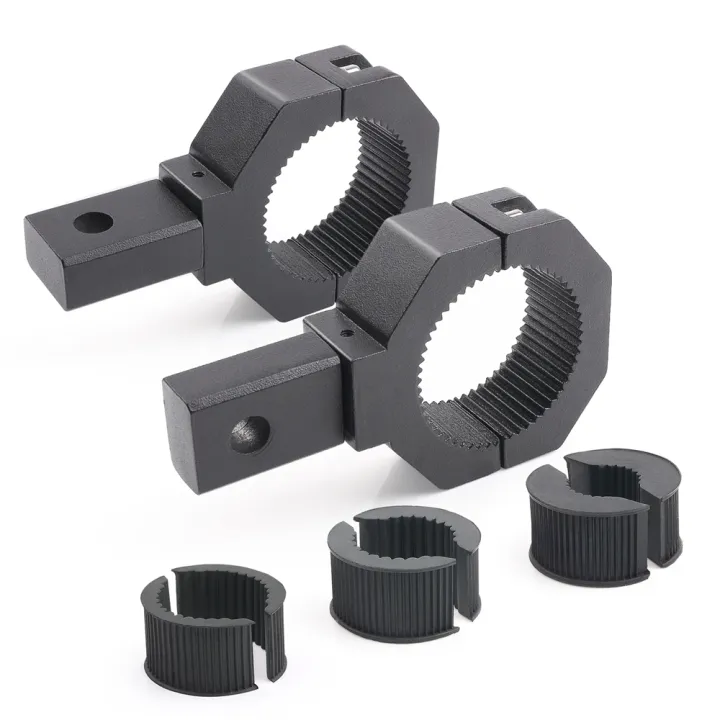 MICTUNING 2 PCS OffRoad Light Bar Mounts Mounting Bracket Clamp Kits