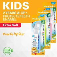 ?ลดแรง? แปรงสีฟัน เด็ก BrushCare Enamel Protect Kids Extra Soft นำเข้าจากประเทศ สิงคโปร์ ยี่ห้อ Pearlie White