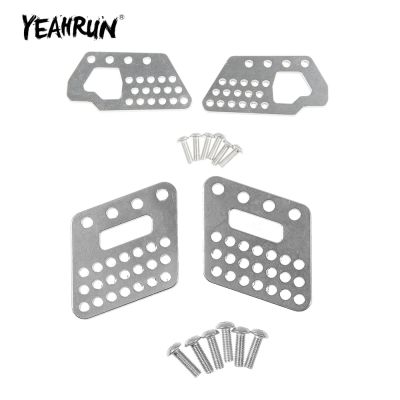 YEAHRUN 2Pcs Aluminum Front &amp; Rear Shock Mounts for Axial Wraith 90018 1/10 RC Crawler Car Upgrade Parts Electrical Connectors