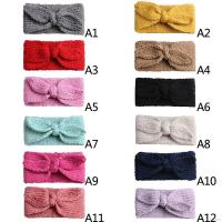 BOBORA Baby Girl Rabbit Ear Knitting Elastic Headbands