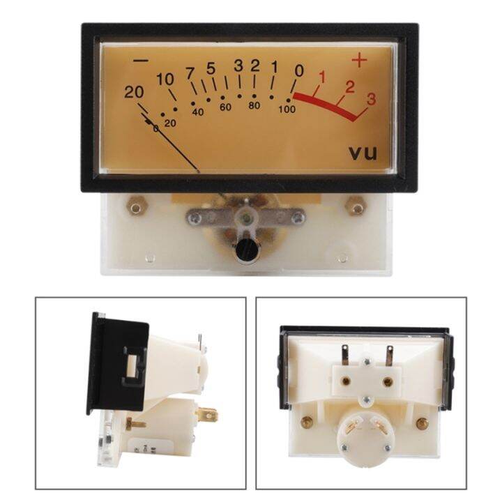 vu-ammeter-meter-meter-ความแม่นยำสูง-power-discharge-flat-meter-mixer-power-meter-พร้อม-backlight-อุปกรณ์เสียงอุปกรณ์เสริมสำหรับจักรยาน