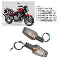 2 ชิ้นไฟเลี้ยวรถจักรยานยนต์กันน้ำ Super Bright สำหรับ CB400 CBR929RR CBR954RR CBR600F4i